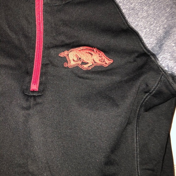 VICTORIA secret Arkansas razorbacks pullover top S - Picture 2 of 4